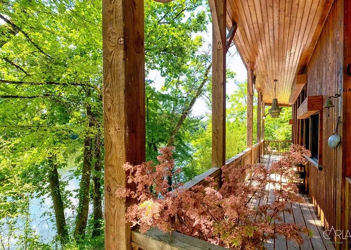 Detente Au Bord De L'eau - Le Du Carla Avec Et Ponton Prive Chalet *
